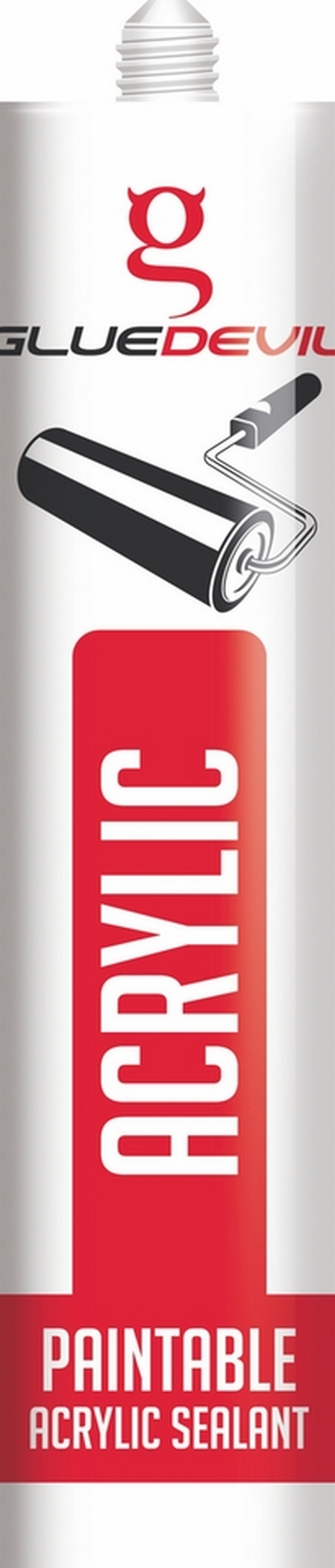 GLUE DEVIL ACRYLIC SEALANT 280ml CARTRIDGE GLUE DEVIL ACRYLIC SEALANT 280ml CARTRIDGE